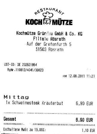 murc Hffner Kochmtze Restaurant